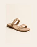 Sahara Braided Sandal in Nude