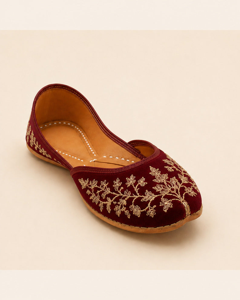 Gul Khussa — Maroon — view 2
