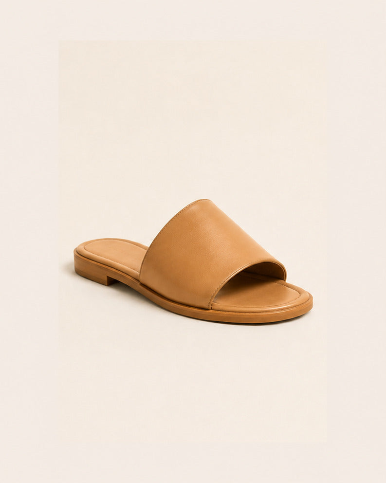 Noor Minimal Slide — Tan — view 1