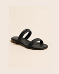 Sahara Braided Sandal — Black — view 1