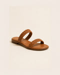 Sahara Braided Sandal — Caramel — view 1